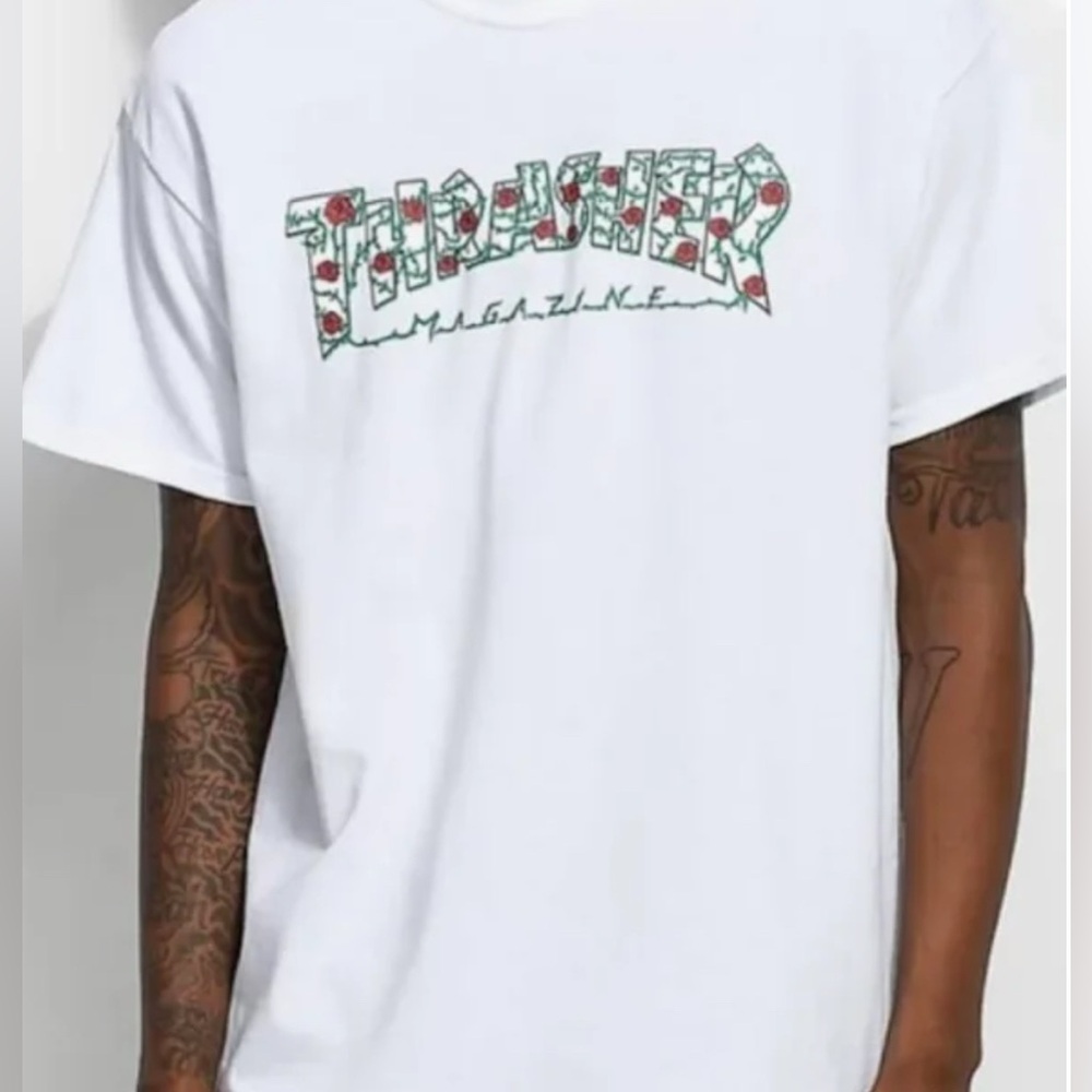 THRASHER Roses Tee - Picture 2 of 7